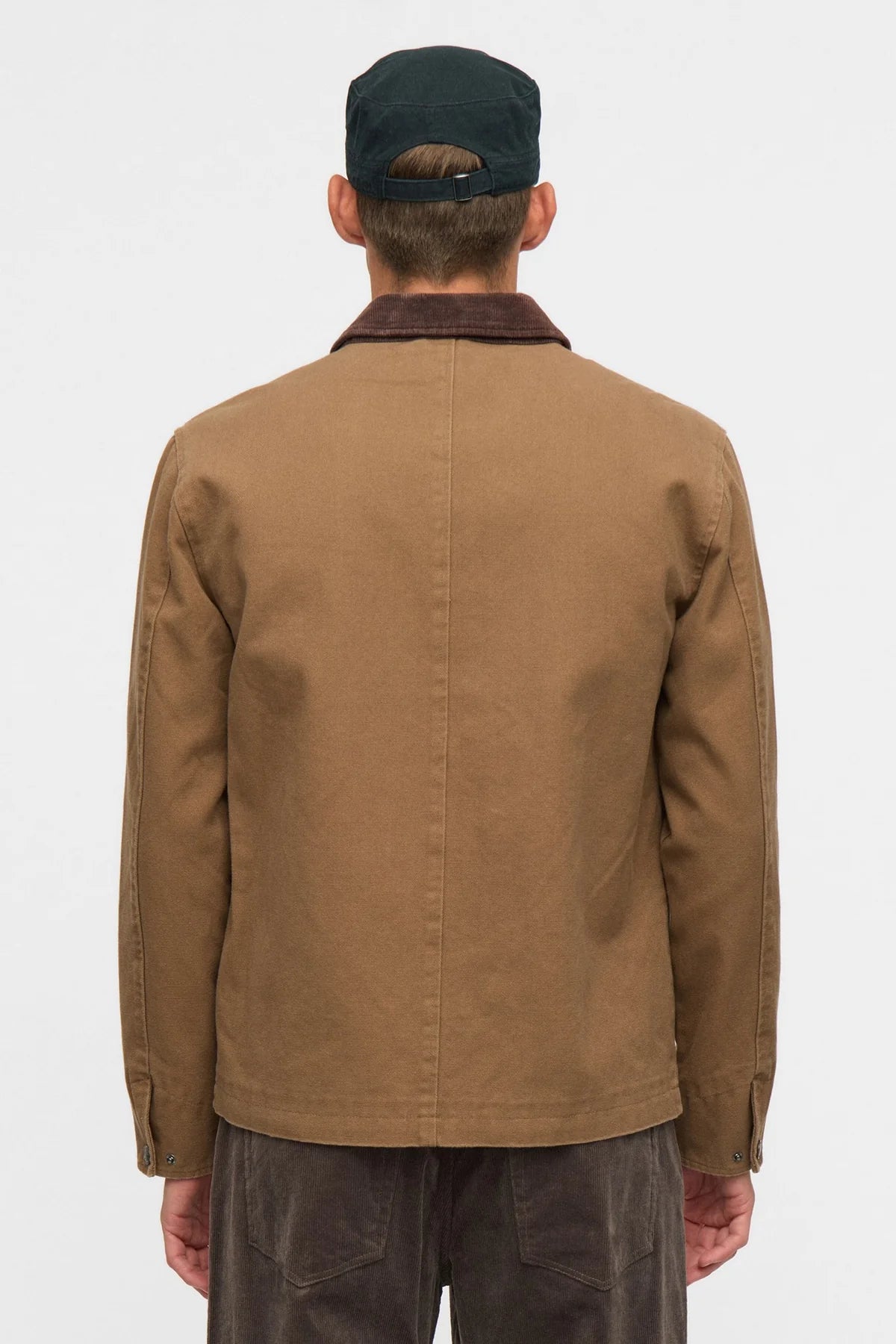 Anerkjendt AKBASTIAN Canvas Washed Jacket - Ermine