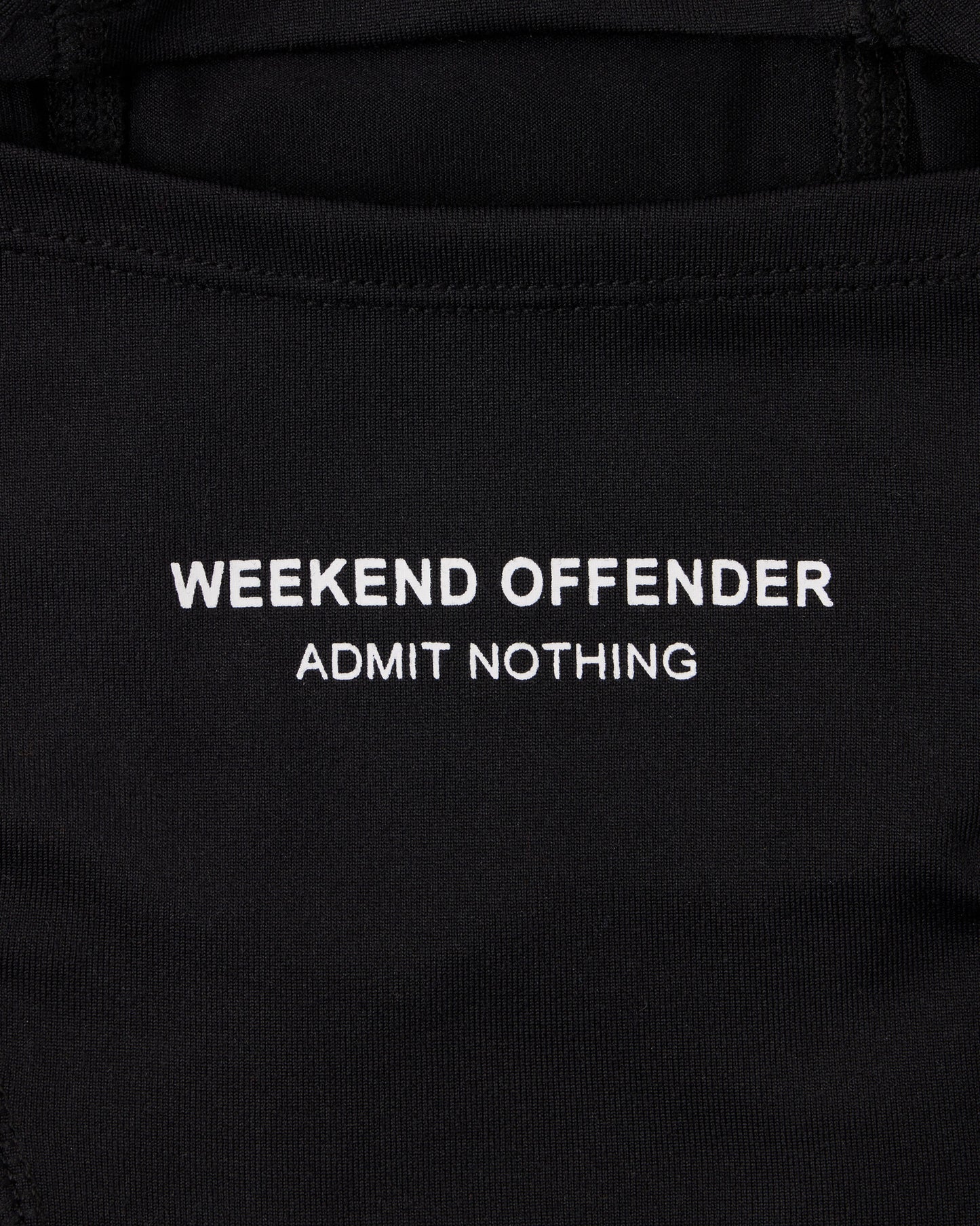 Weekend Offender Balaclava Uomo - Black | Admit Nothing Terrace