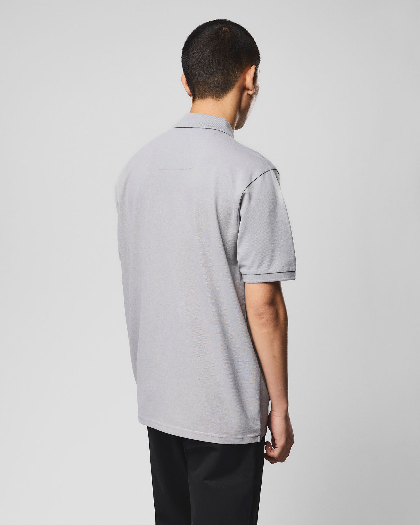 Weekend Offender Heathcote Polo Piqué Grigio Smokey – Admit Nothing