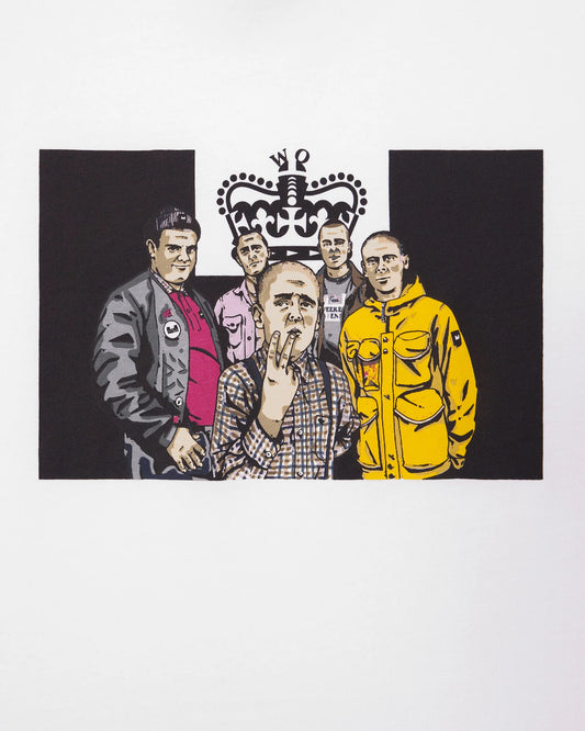 Weekend Offender T-shirt TIE Graphic - White