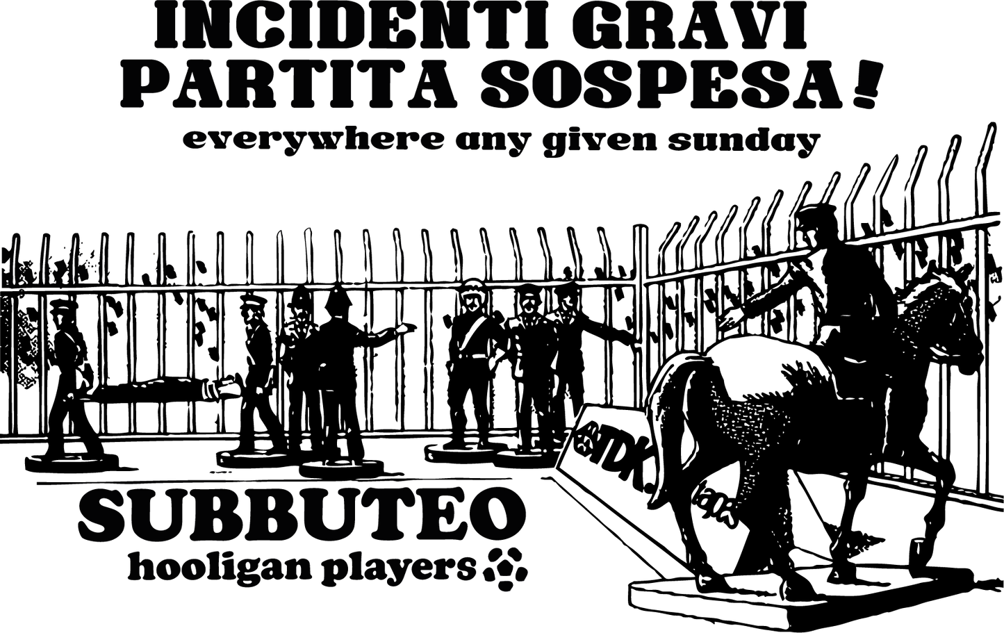 Hurry Up Subbuteo Hooligan Players - HurryUpshop