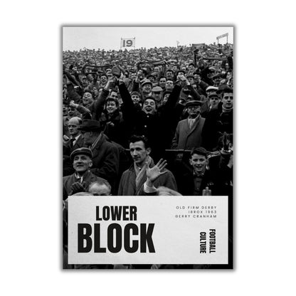 Old Firm Derby Ibrox 1963 | Gerry Cranham