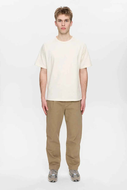 AKJAN COTTON PLEAT ELA PANTS - Incense