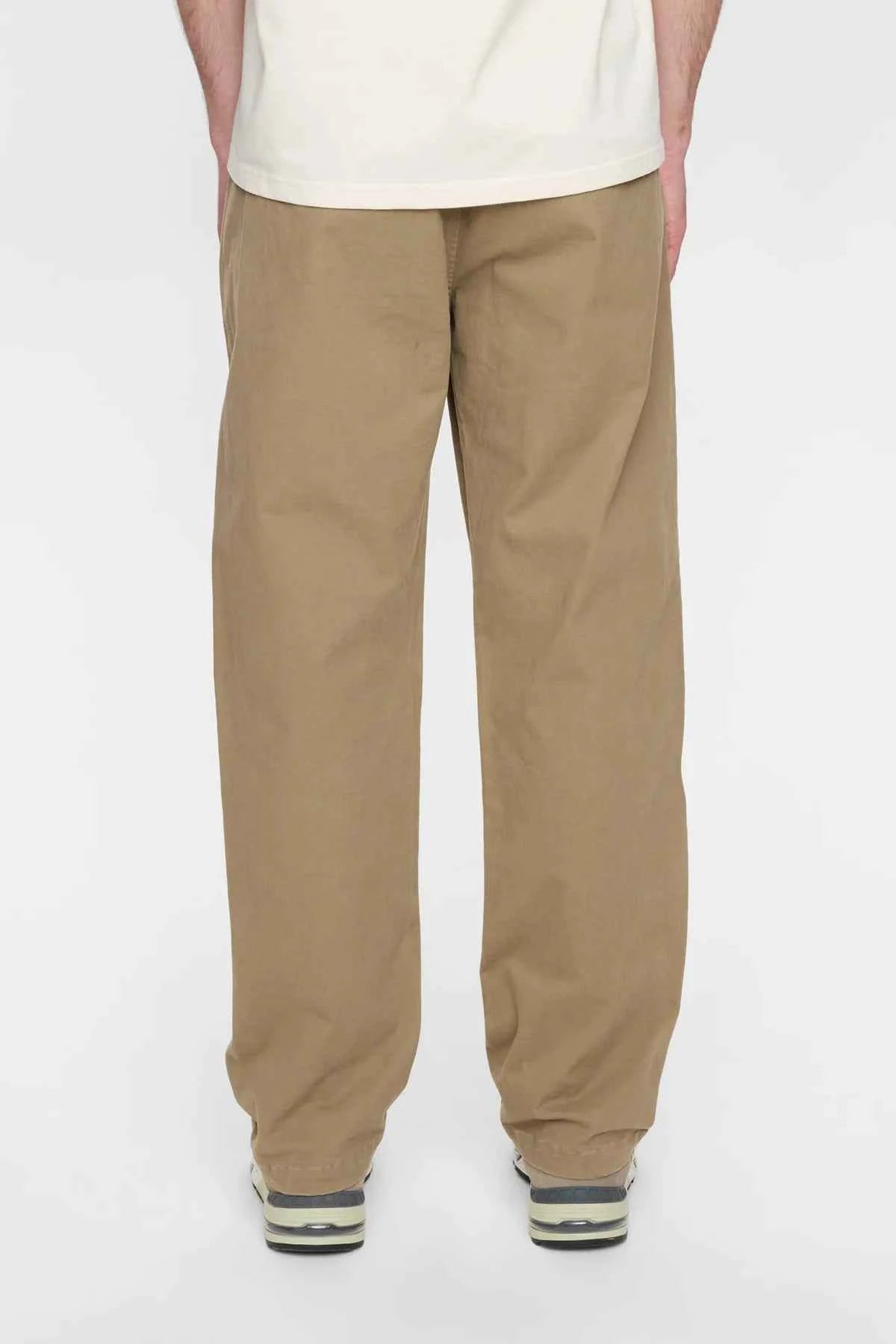 AKJAN COTTON PLEAT ELA PANTS - Incense