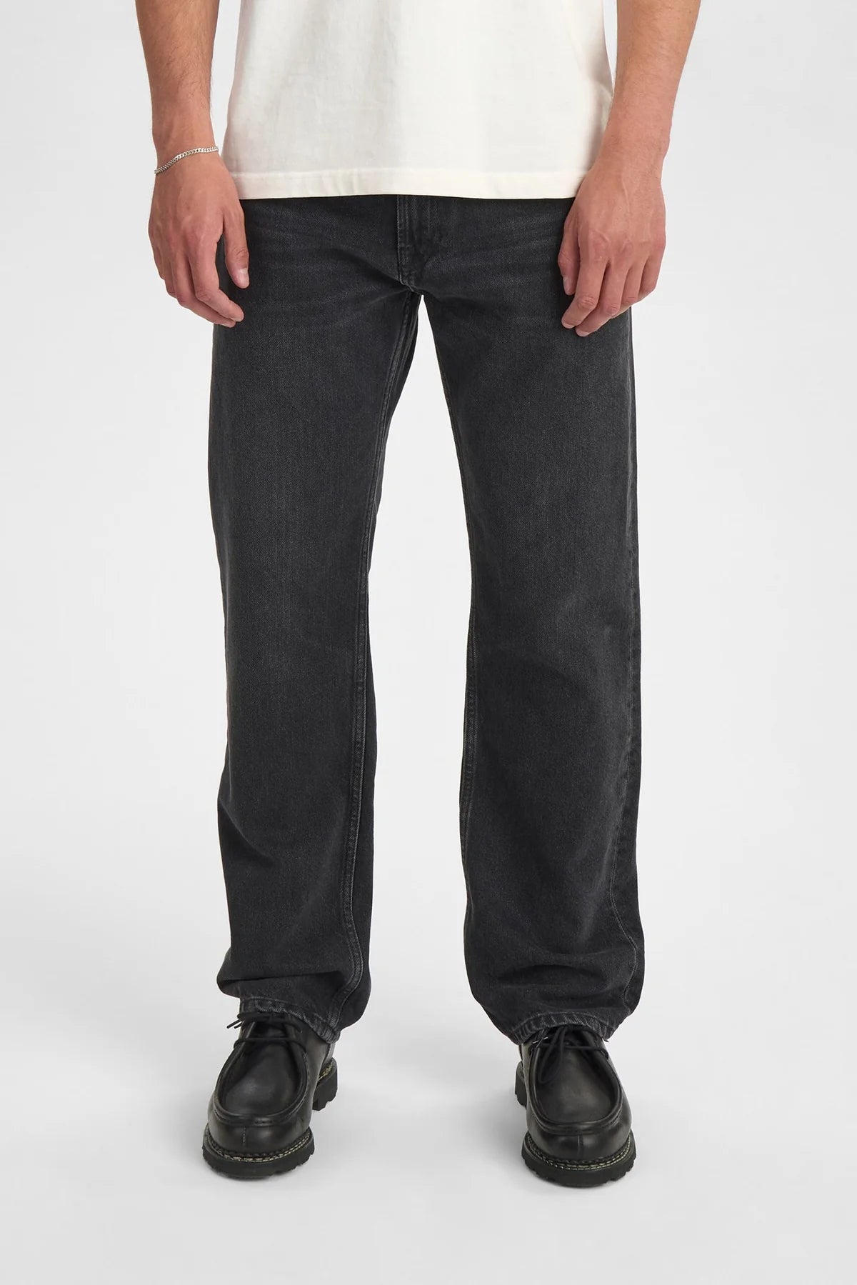 Anerkjendt Justin Jeans Dark Grey Shadow
