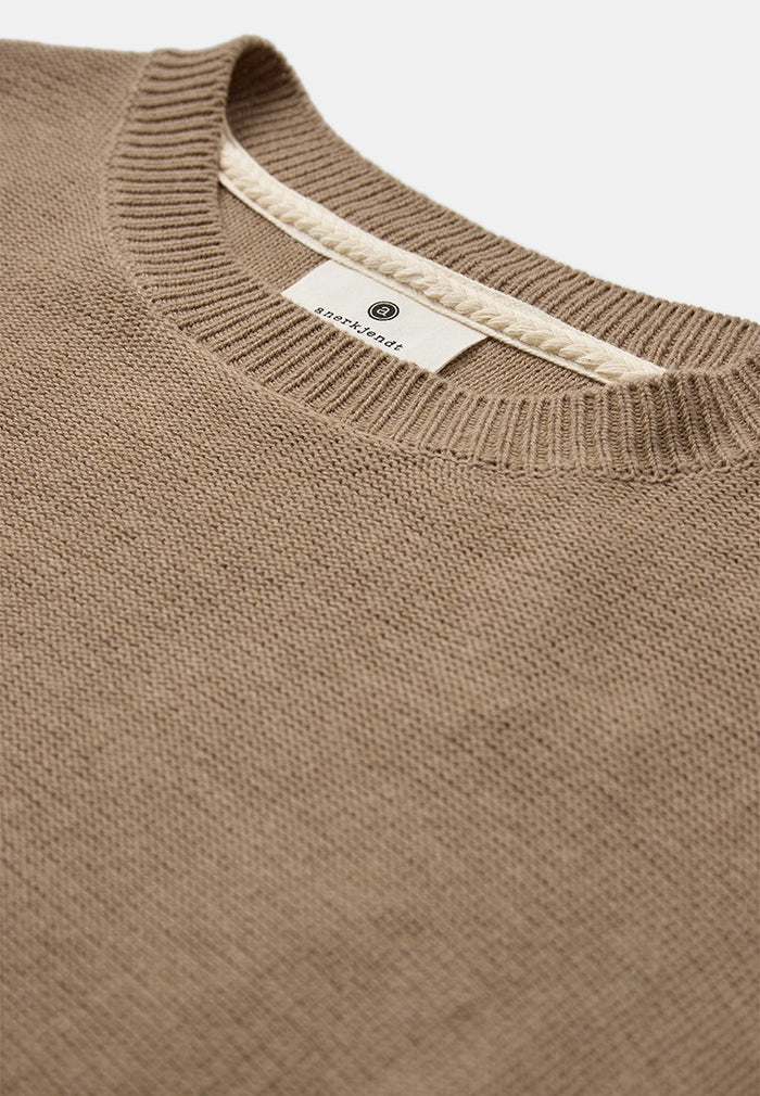 Anerkjendt AKEBBE Maglione Uomo Sky Captain - Cotton Silk Knit