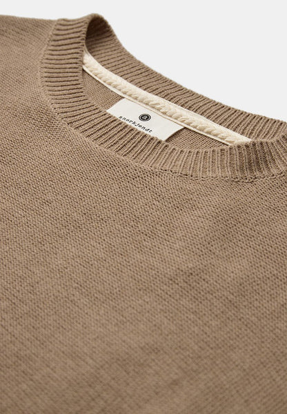Anerkjendt AKEBBE Maglione Uomo Sky Captain - Cotton Silk Knit