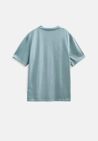 AKVILLADS S/S TEE - Azzurro