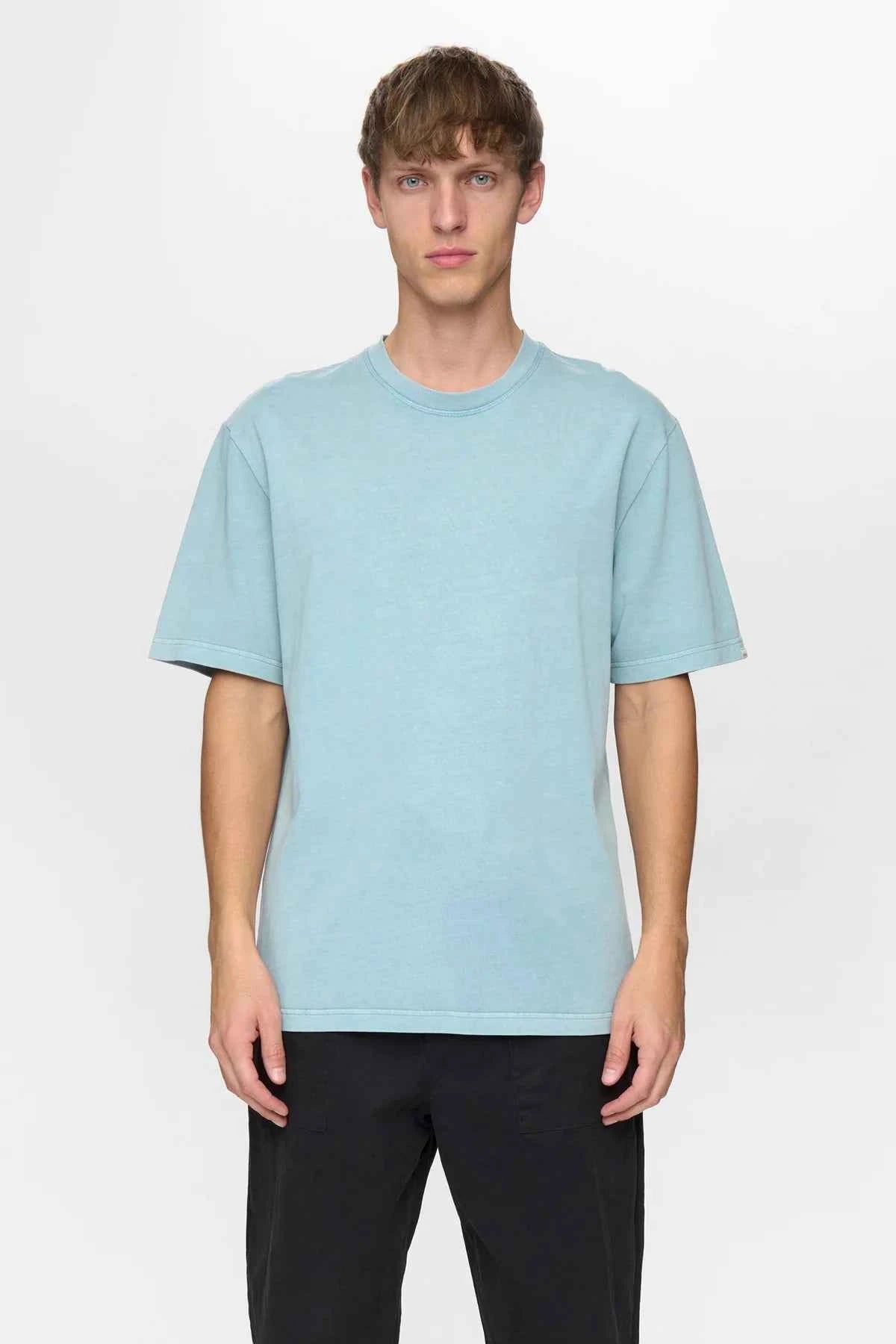 AKVILLADS S/S TEE - Azzurro