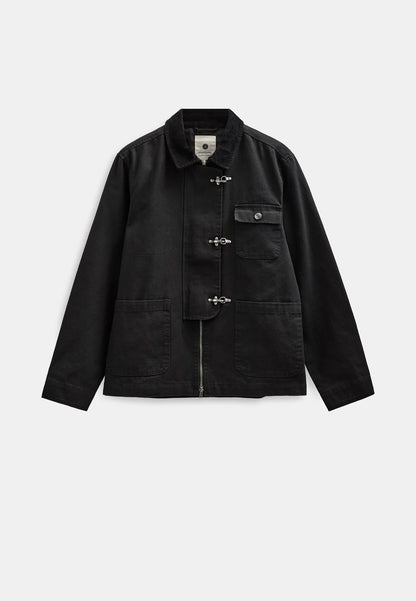 Anerkjendt AKBASTIAN Canvas Jacket - Caviar