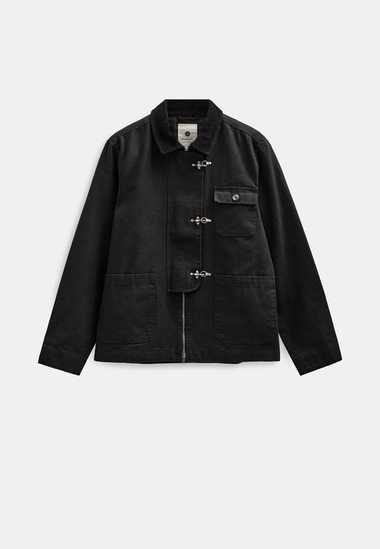 Anerkjendt AKBASTIAN Canvas Jacket - Caviar