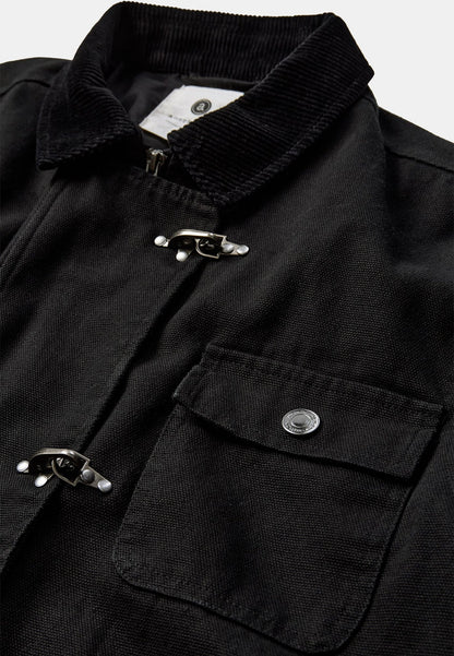 Anerkjendt AKBASTIAN Canvas Jacket - Caviar