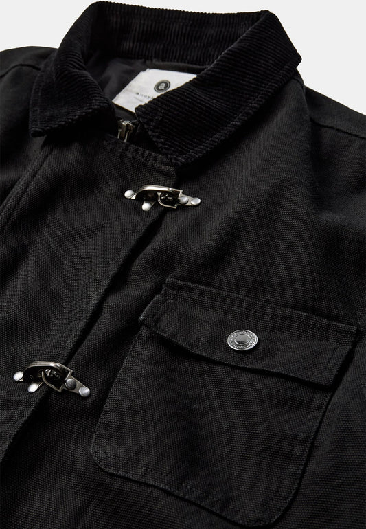 Anerkjendt AKBASTIAN Canvas Jacket - Caviar