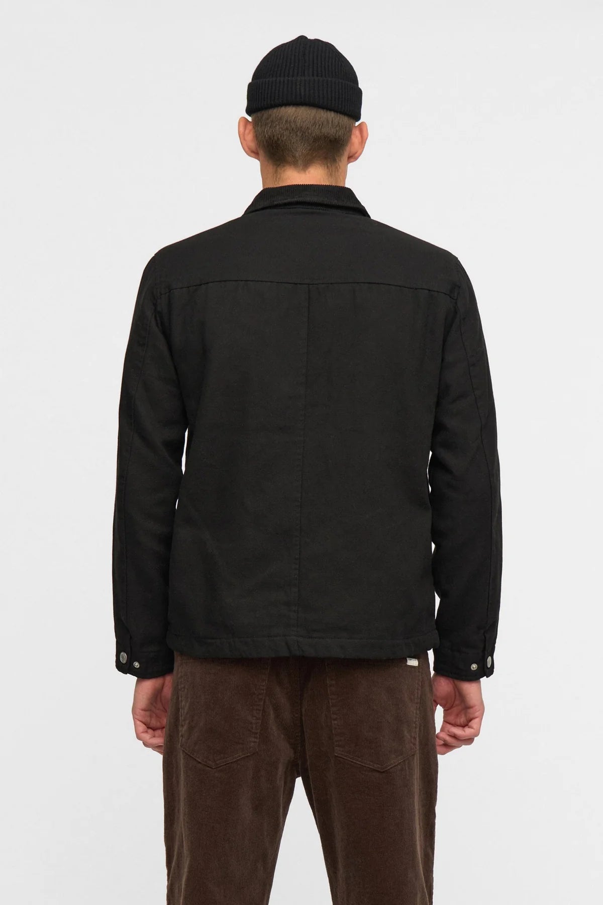Anerkjendt AKBASTIAN Canvas Jacket - Caviar