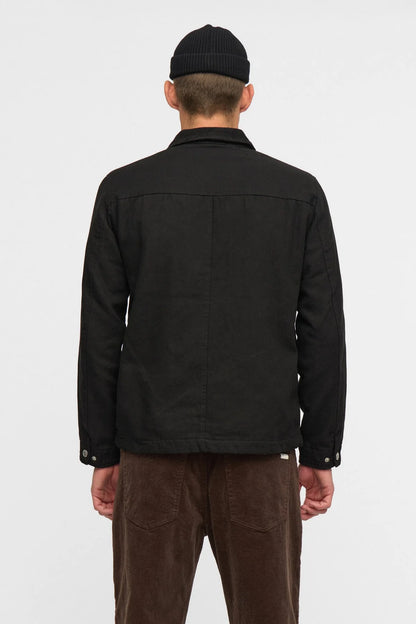 Anerkjendt AKBASTIAN Canvas Jacket - Caviar
