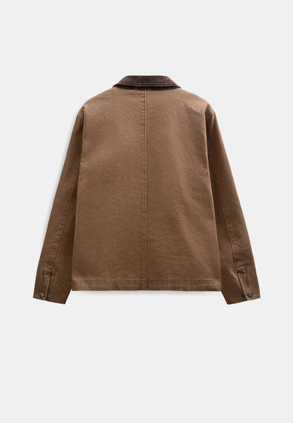 Anerkjendt AKBASTIAN Canvas Washed Jacket - Ermine