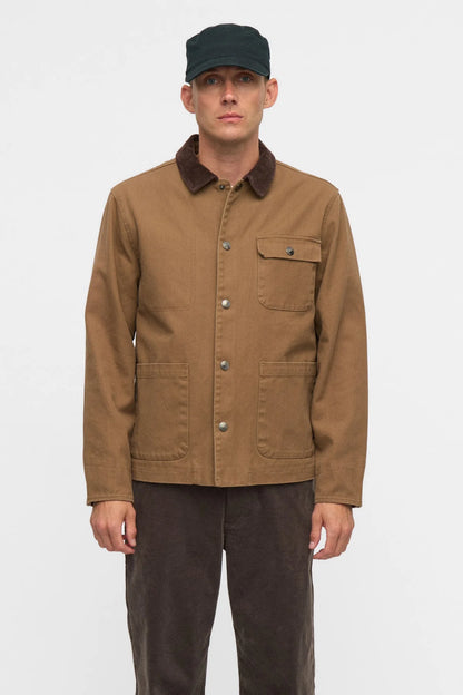 Anerkjendt AKBASTIAN Canvas Washed Jacket - Ermine