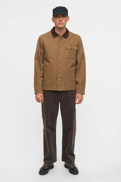 Anerkjendt AKBASTIAN Canvas Washed Jacket - Ermine
