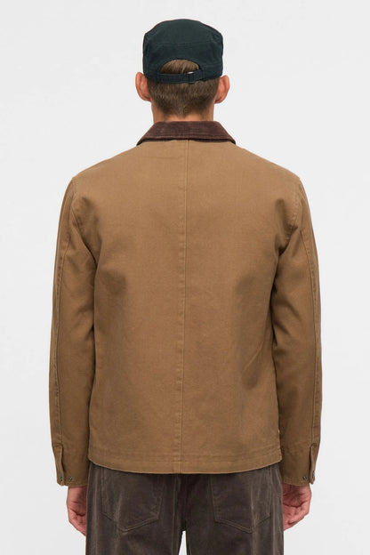 Anerkjendt AKBASTIAN Canvas Washed Jacket - Ermine