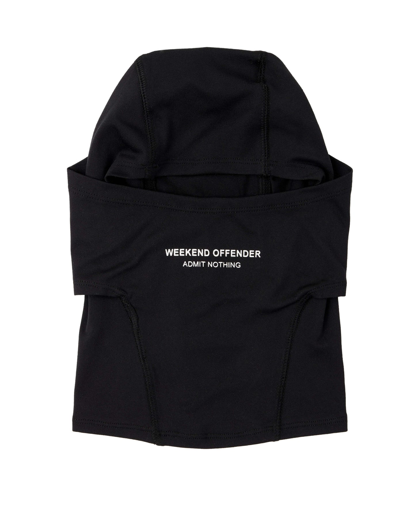 Weekend Offender Balaclava Uomo - Black | Admit Nothing Terrace