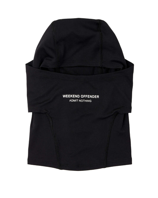 Weekend Offender Balaclava Uomo - Black | Admit Nothing Terrace