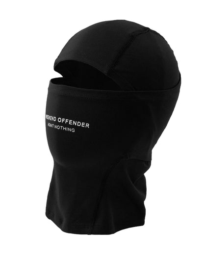 Weekend Offender Balaclava Uomo - Black | Admit Nothing Terrace