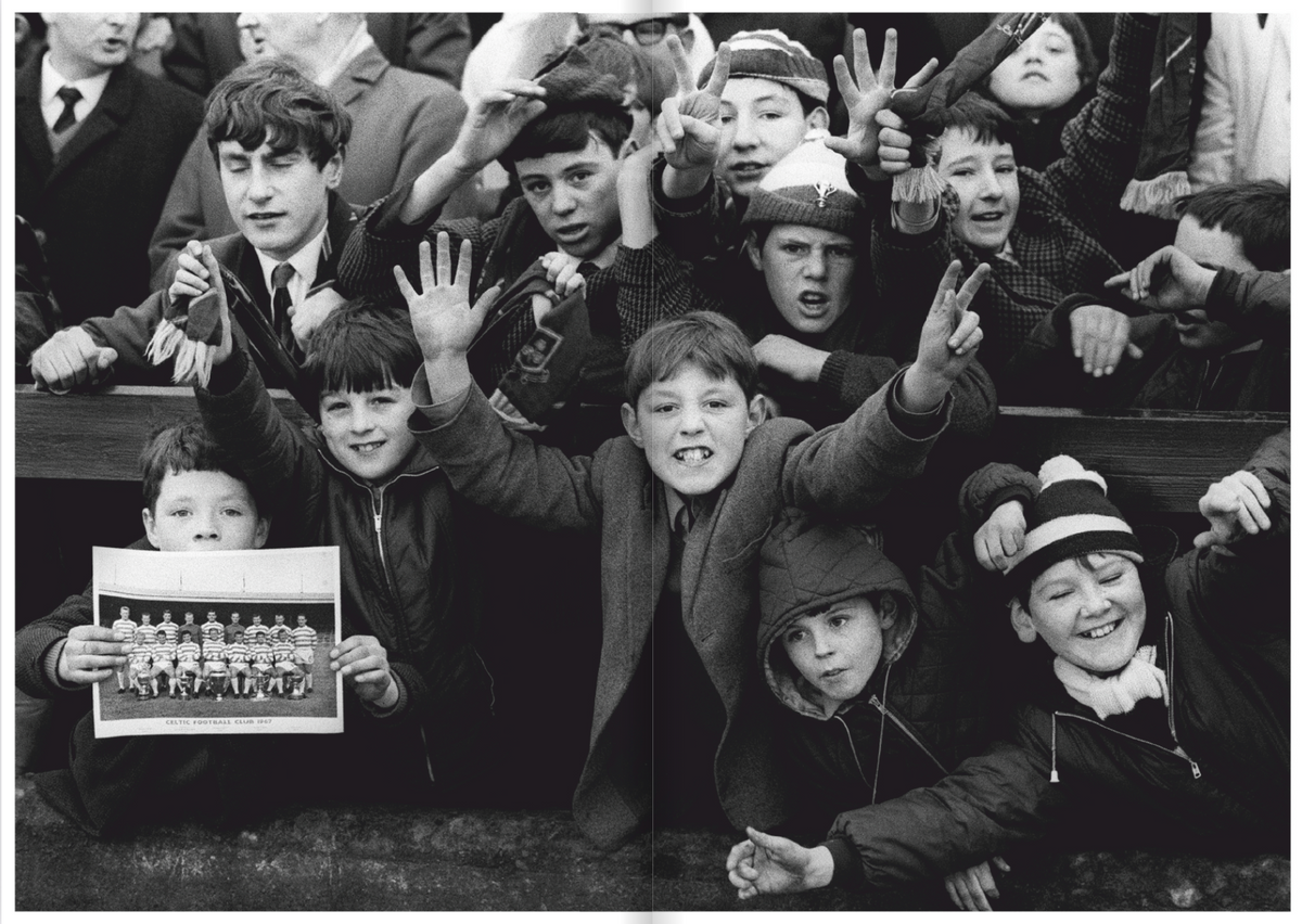Old Firm Derby Celtic Park 1968 | Gerry Cranham