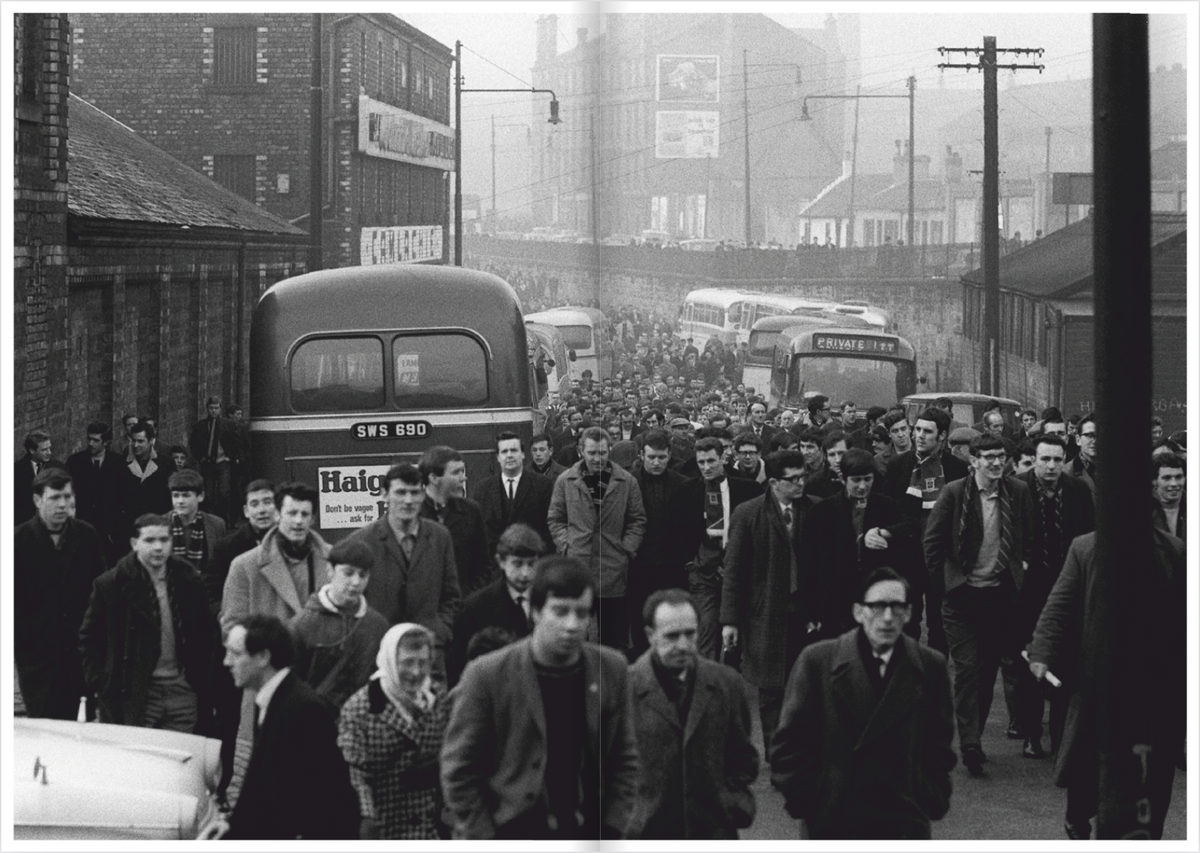 Old Firm Derby Celtic Park 1968 | Gerry Cranham