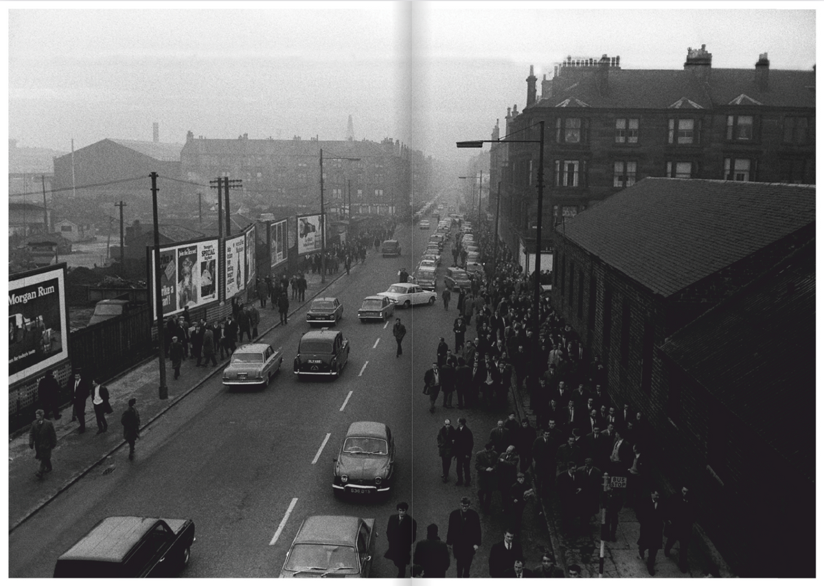 Old Firm Derby Celtic Park 1968 | Gerry Cranham