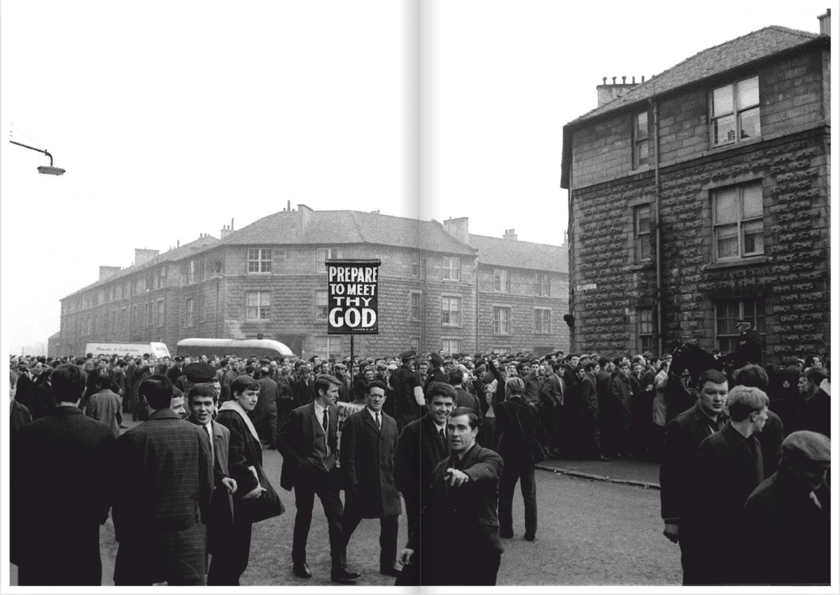 Old Firm Derby Celtic Park 1968 | Gerry Cranham