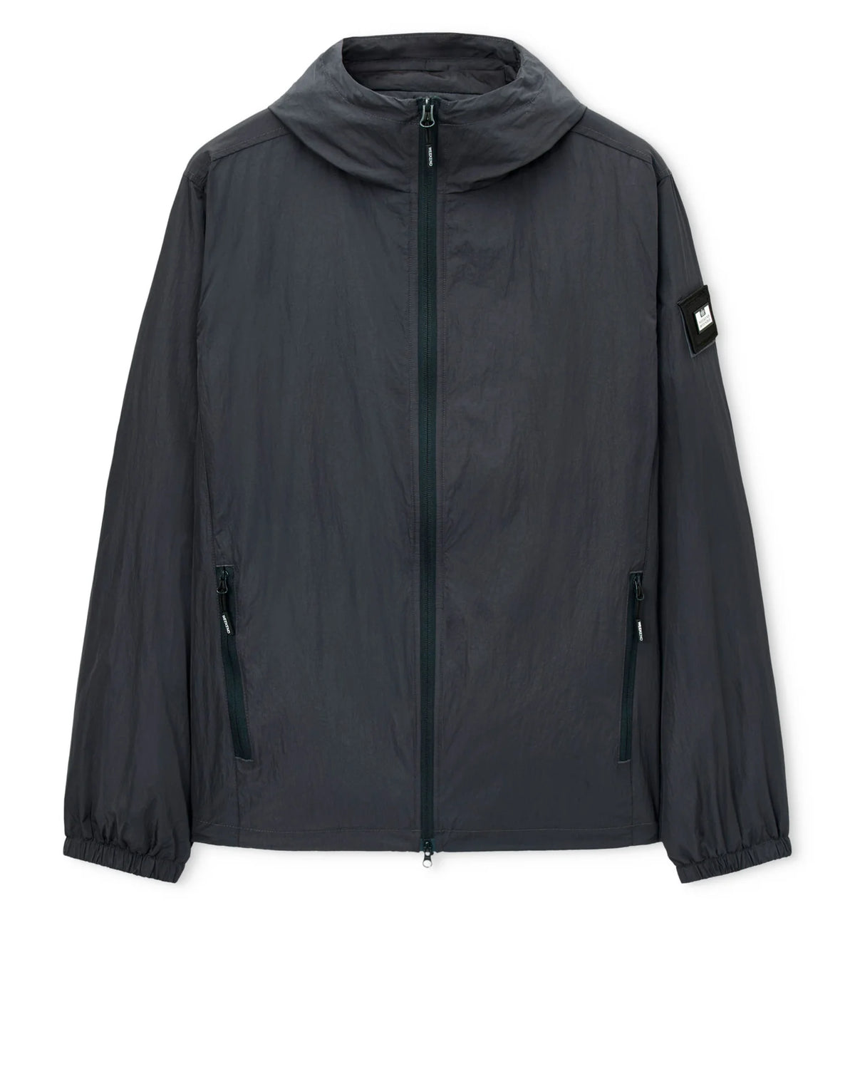 Giacca in pile foderata da tecnico blu navy