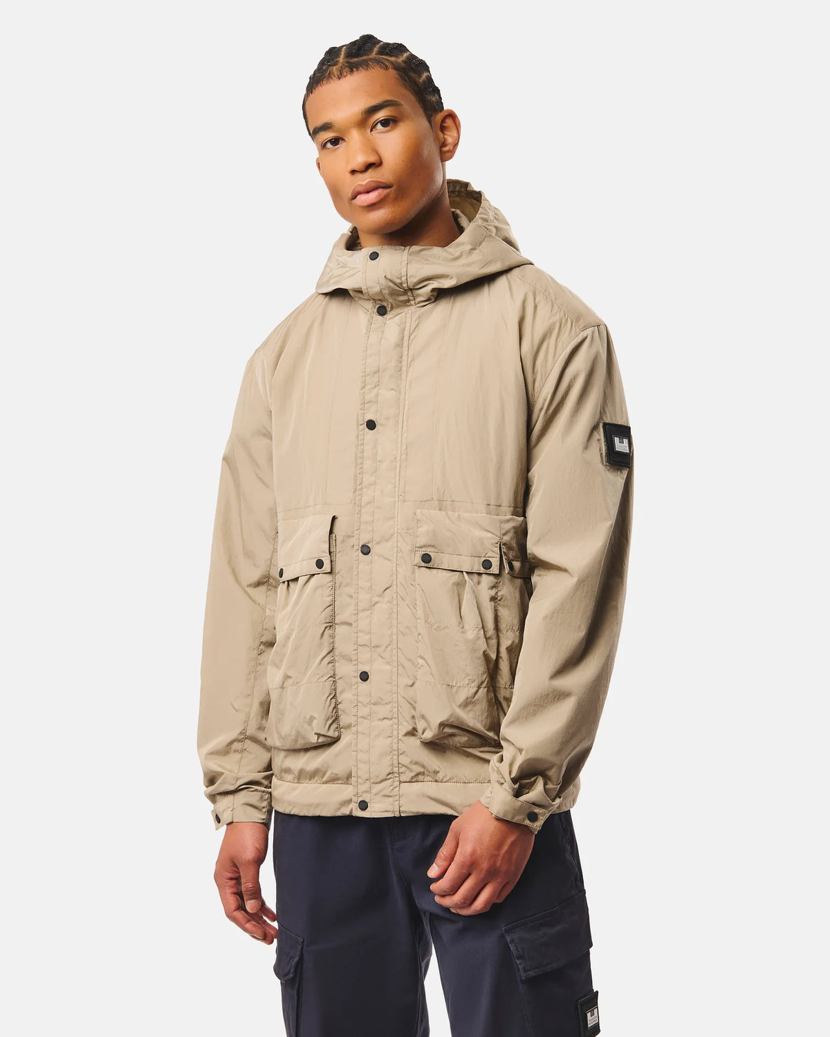 Weekend Offender Tralee Jacket — Black / Rock
