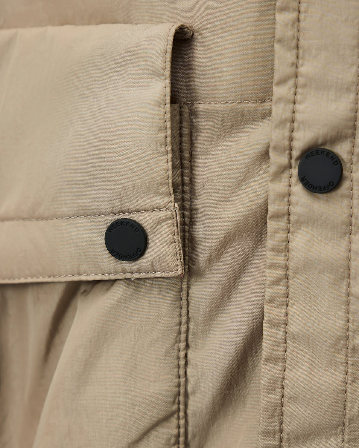 Weekend Offender Tralee Jacket — Black / Rock