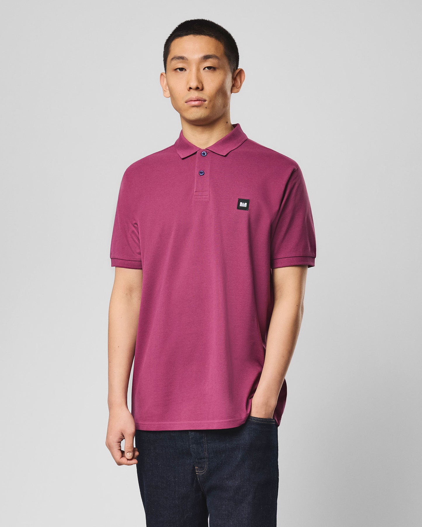 Weekend Offender Heathcote Polo Piqué Kirsch – Admit Nothing