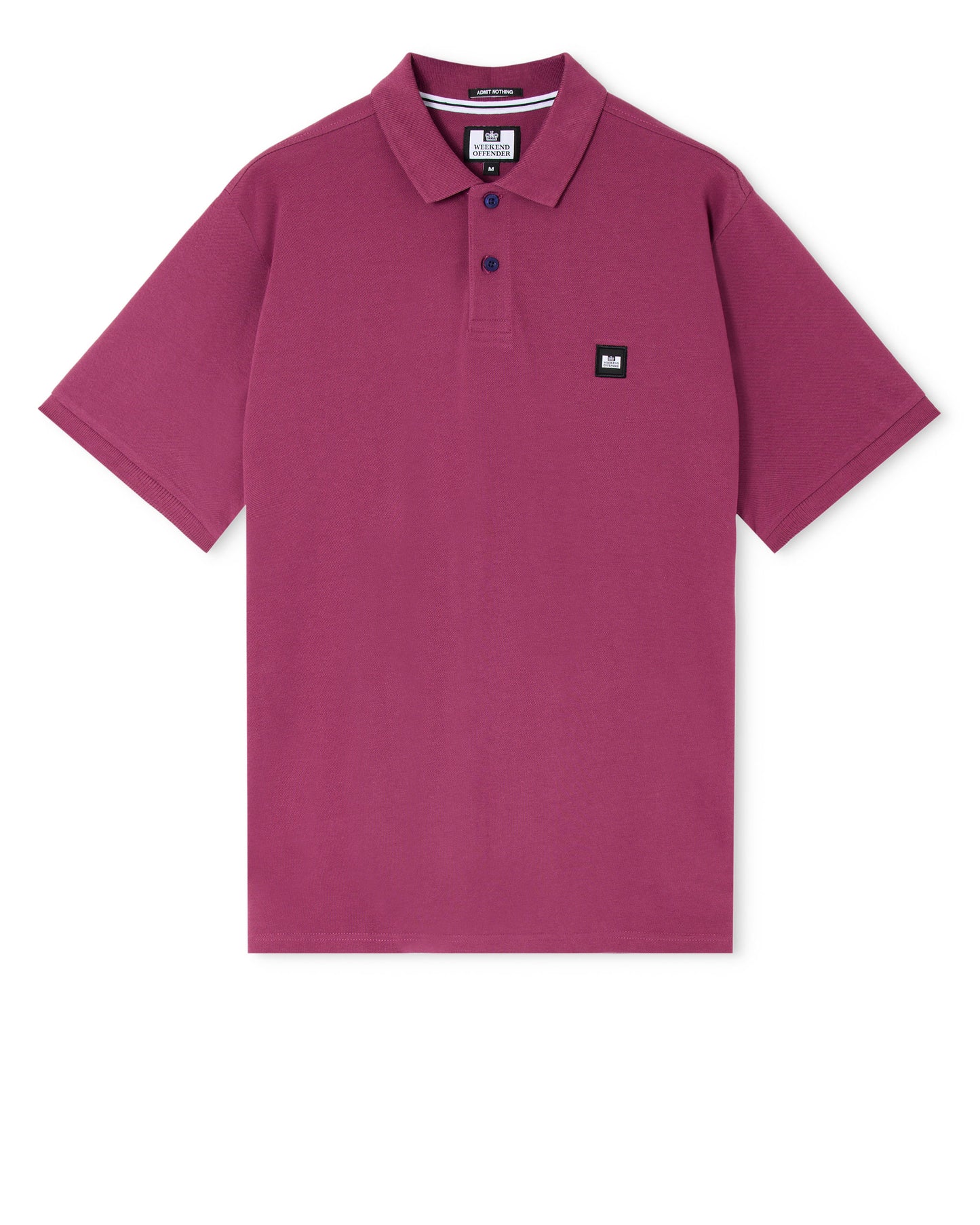 Weekend Offender Heathcote Polo Piqué Kirsch – Admit Nothing