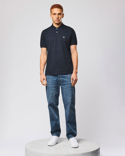 Weekend Offender Heathcote Polo Piqué Navy – Admit Nothing