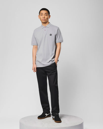 Weekend Offender Heathcote Polo Piqué Grigio Smokey – Admit Nothing