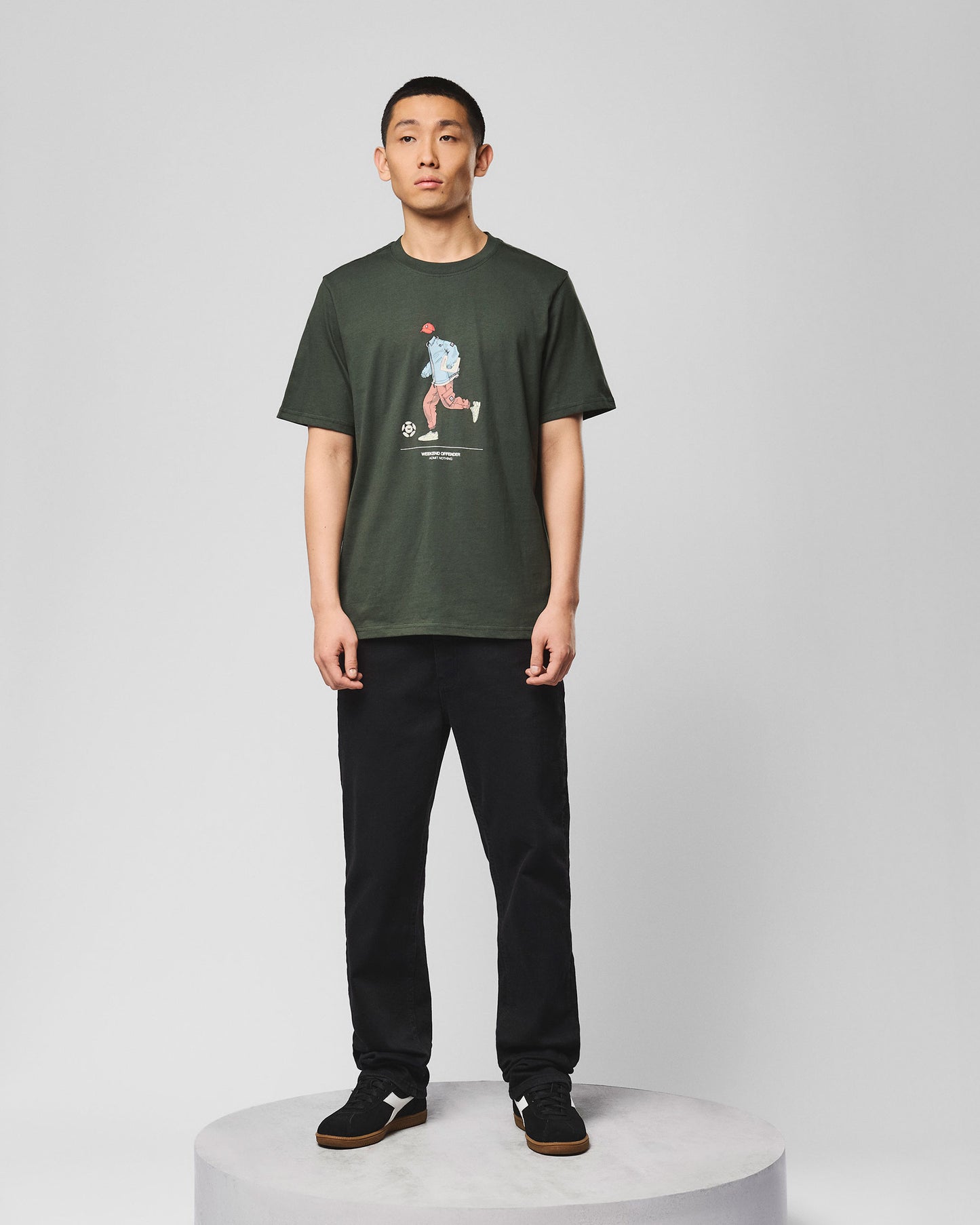 Weekend Offender Biskra T-Shirt Verde Foresta – Admit Nothing