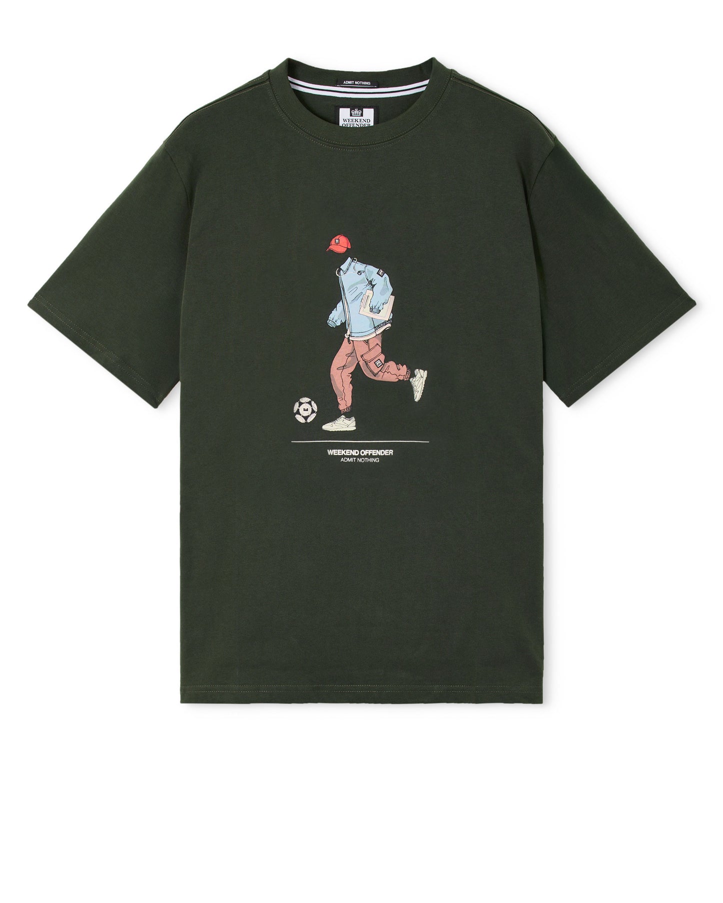 Weekend Offender Biskra T-Shirt Verde Foresta – Admit Nothing