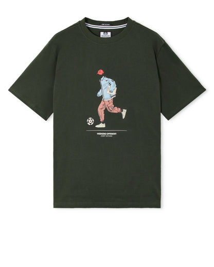Weekend Offender Biskra T-Shirt Verde Foresta – Admit Nothing
