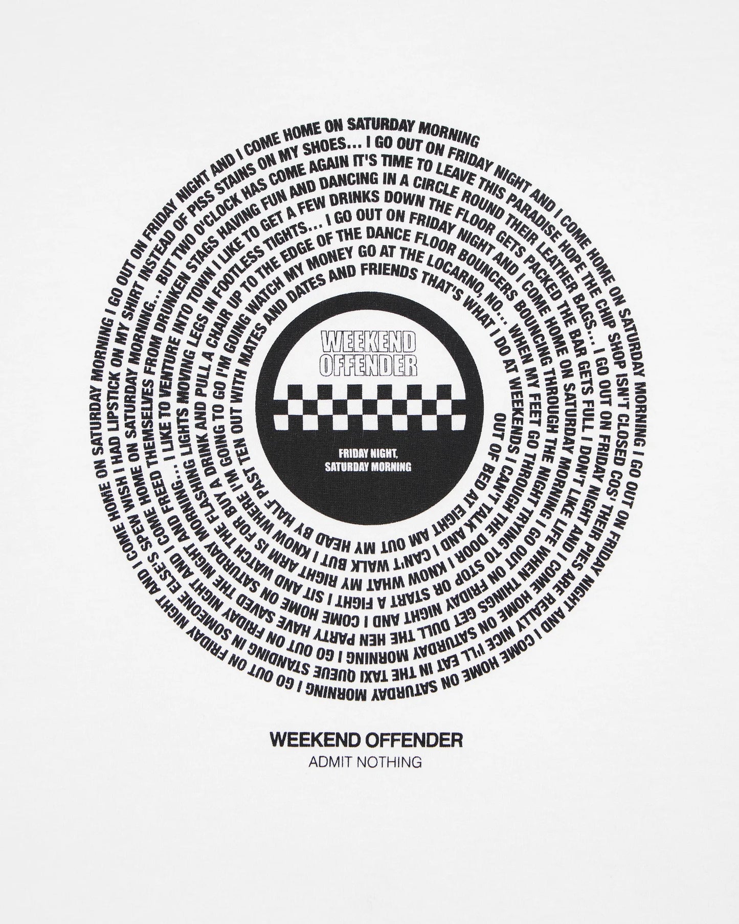 Weekend Offender Friday Night, Saturday Morning