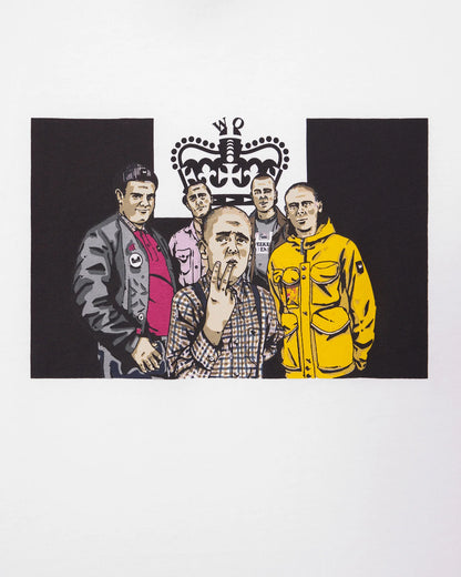 Weekend Offender T-shirt TIE Graphic - White