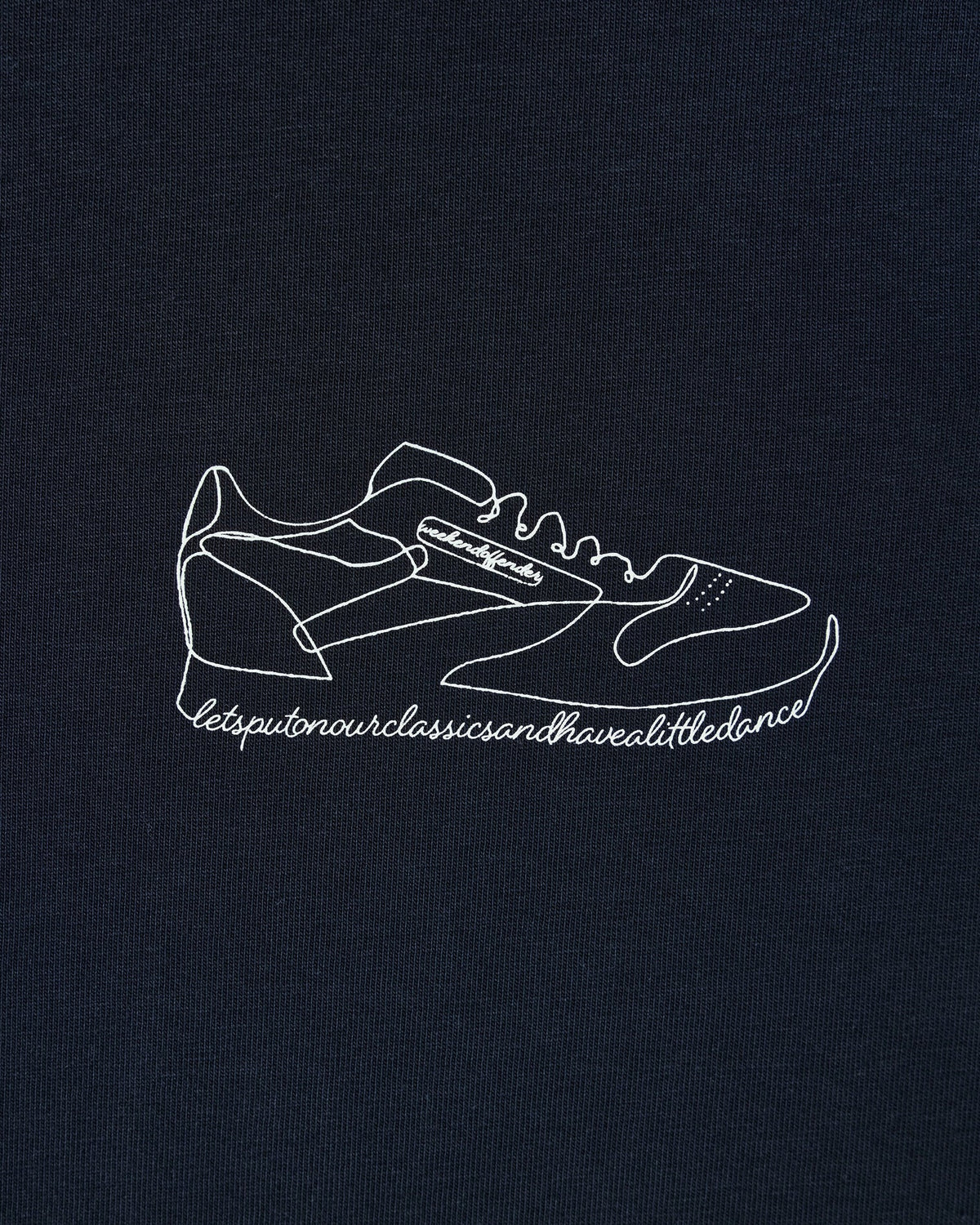Classicus T-Shirt Grafica Blu Navy