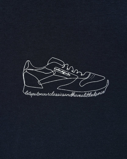 Classicus T-Shirt Grafica Blu Navy