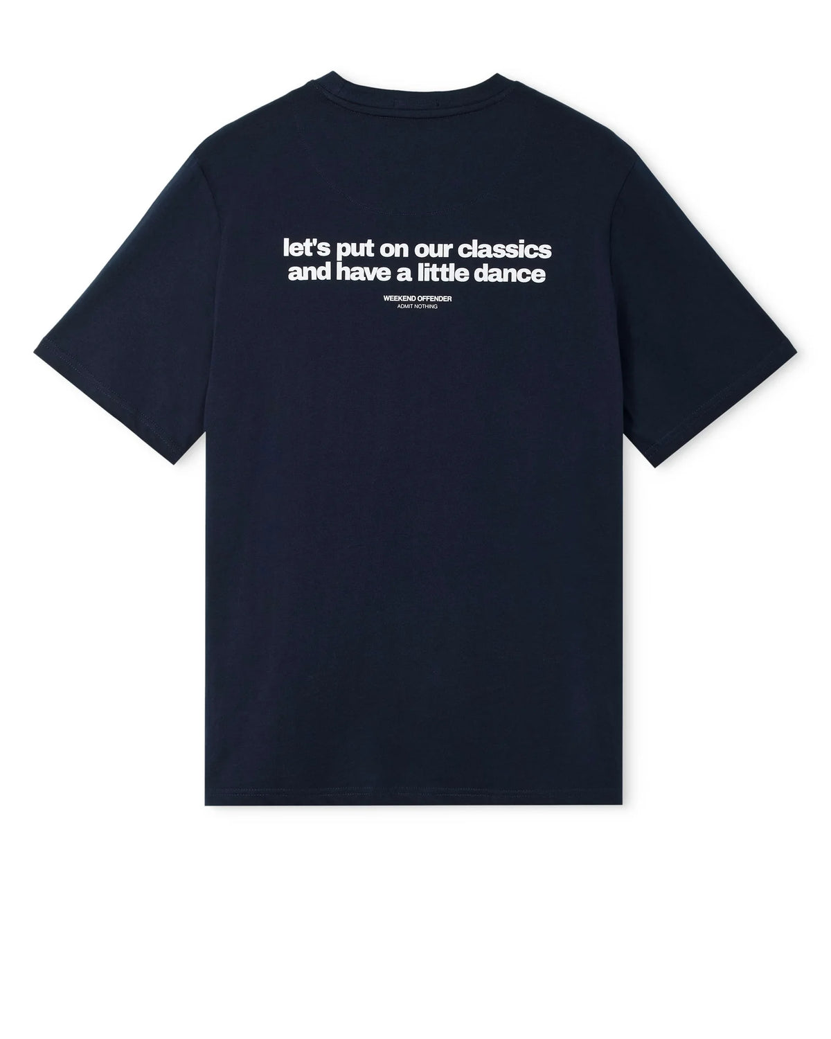 Classicus T-Shirt Grafica Blu Navy