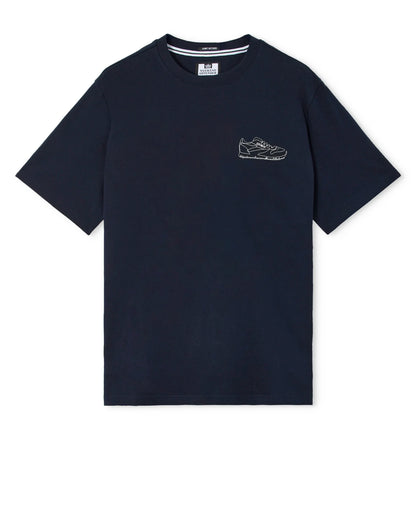 Classicus T-Shirt Grafica Blu Navy