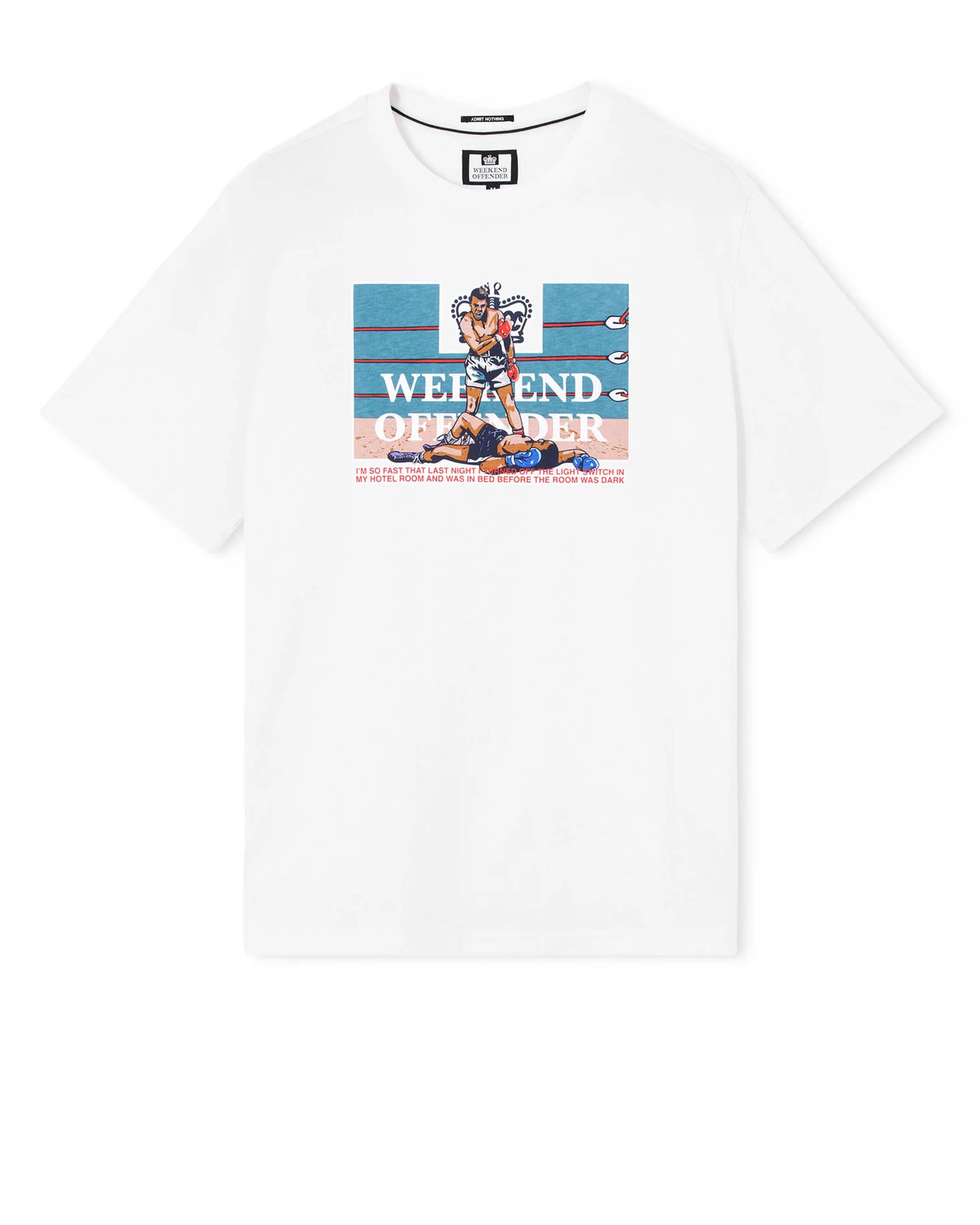T-shirt grafica Summus Bianca