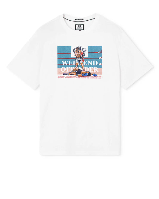 Weekend Offender T-shirt grafica Summus Bianca