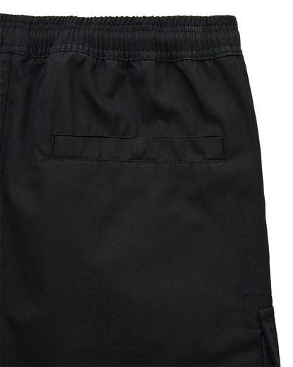 Weekend Offender Scopello Cargo Shorts Uomo - Black | Streetwear Terrace