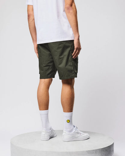 Weekend Offender Scopello Cargo Shorts Uomo - Black | Streetwear Terrace